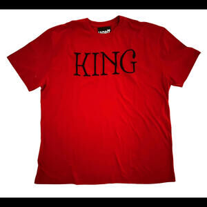 LADRFT Brand New T-shirt- KING Embroidery